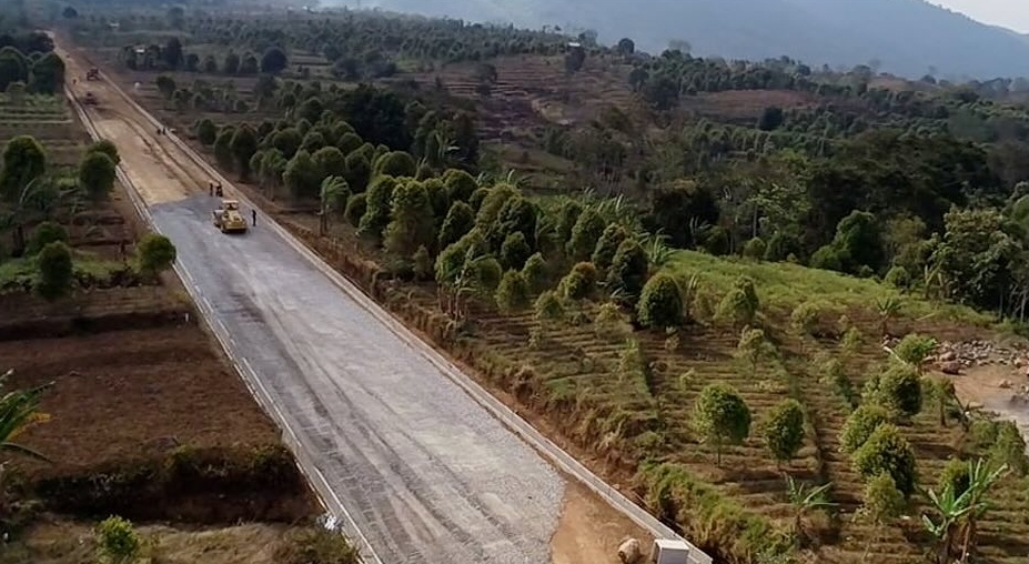 PASTI INDAH! Jalan Tol Kuningan Dibangun di Sepanjang Lereng Gunung Ciremai