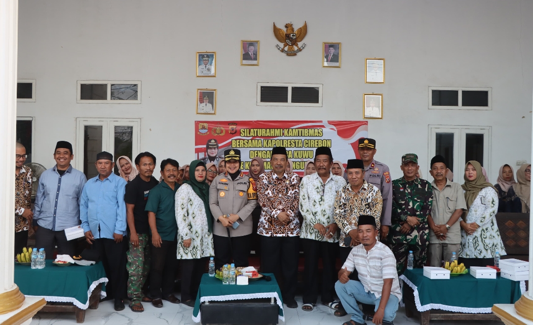 Silaturahmi Kamtibmas, Kapolresta Cirebon Sambangi Kecamatan Panguragan, Berikut Pesan yang Disampaikan 