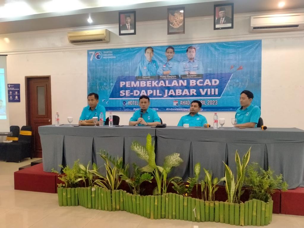 Partai Gelora Berikan Pembekalan BCAD, Targetkan Tiap Dapil Raih Kursi  