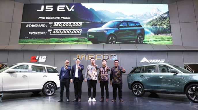 JAECOO Luncurkan J5 EV di GIIAS 2025, Awali Era Baru SUV Listrik Canggih untuk Penjelajah Urban