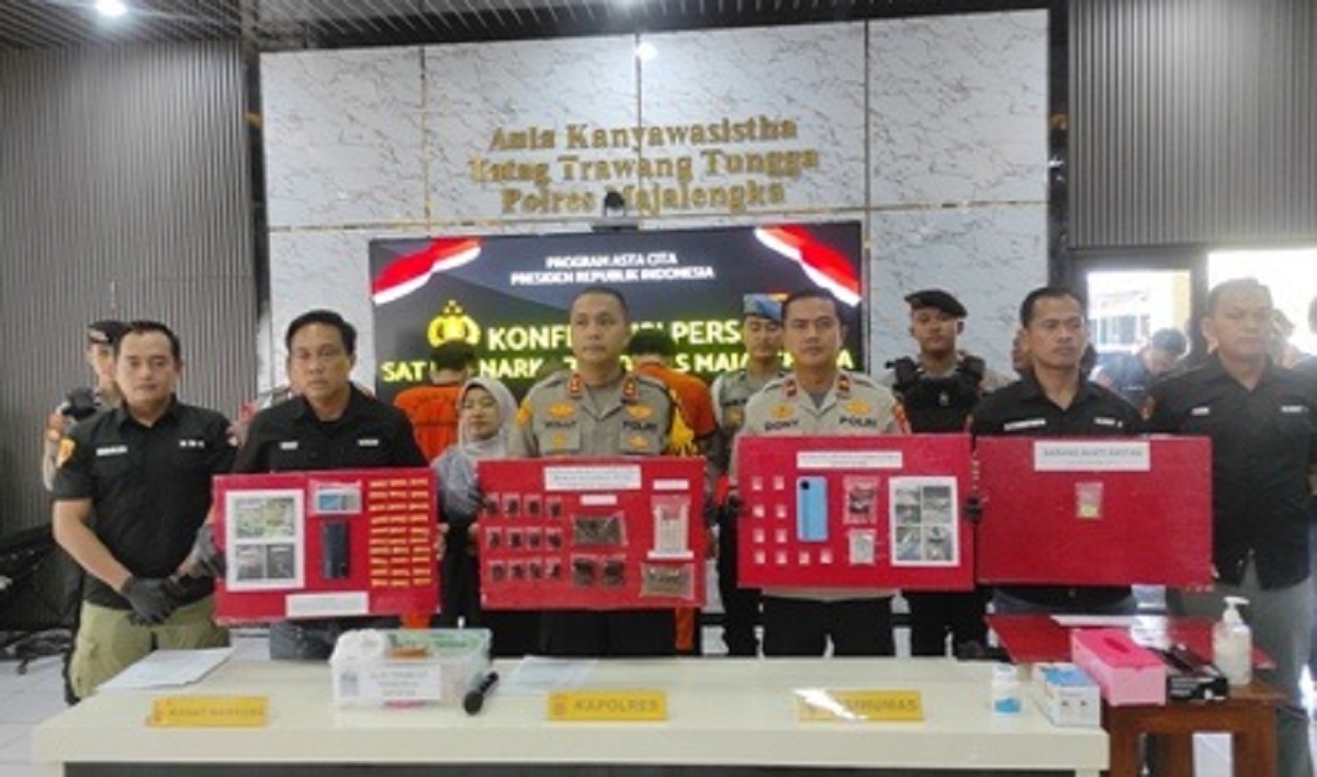7 Tersangka Narkoba Ditangkap di Majalengka, TKP dari Sumberjaya hingga Jatiwangi 