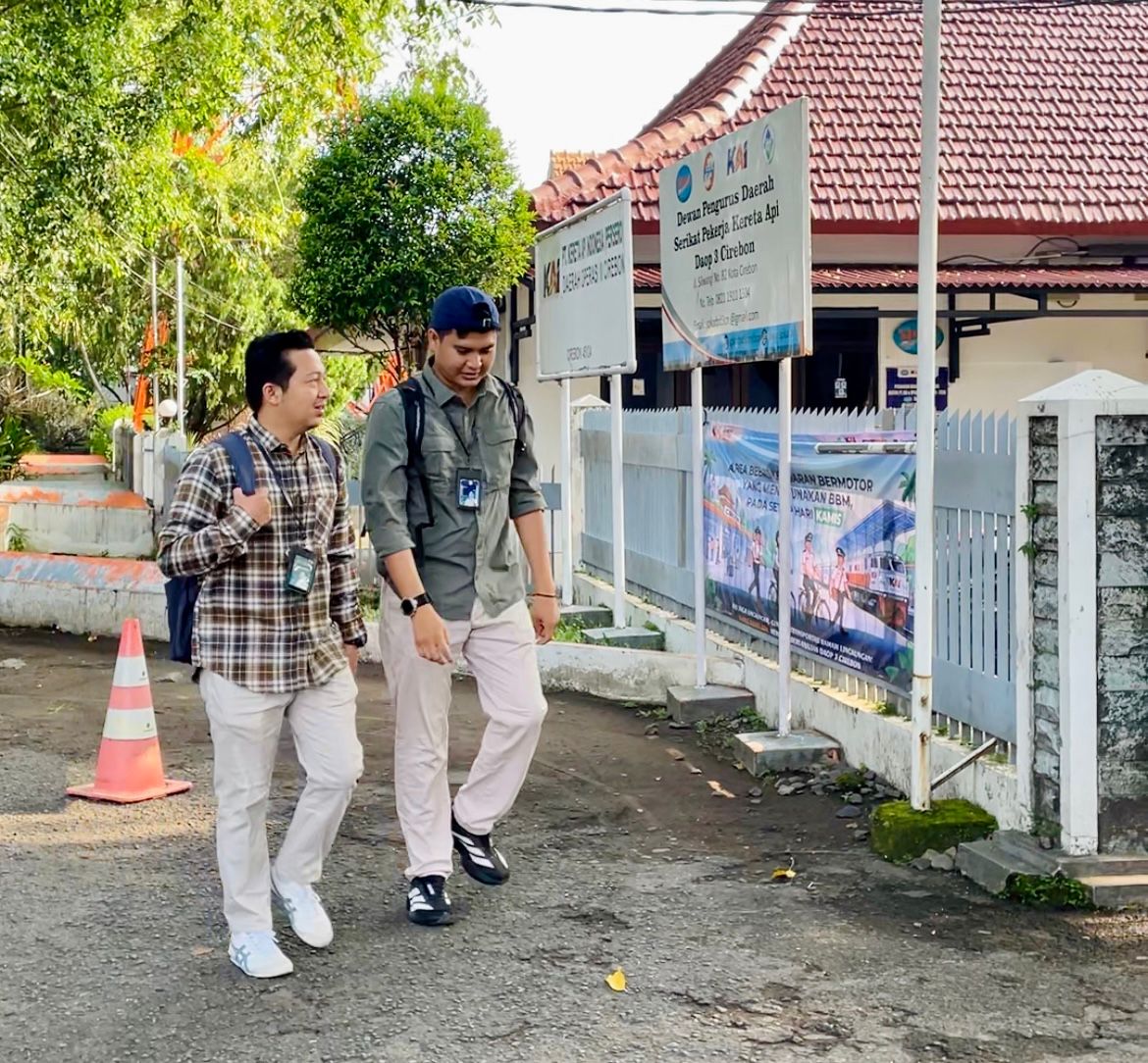 KAI Daop 3 Cirebon Terapkan Clean Energy Day, Langkah Nyata Kurangi Emisi