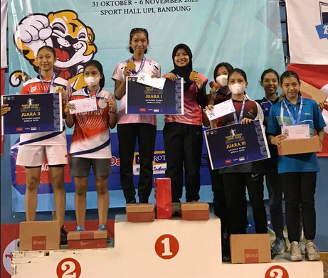 Kembali Bikin Bangga SMAN 1 Ciwaringin, Amel Raih 2 Medali di Bandung