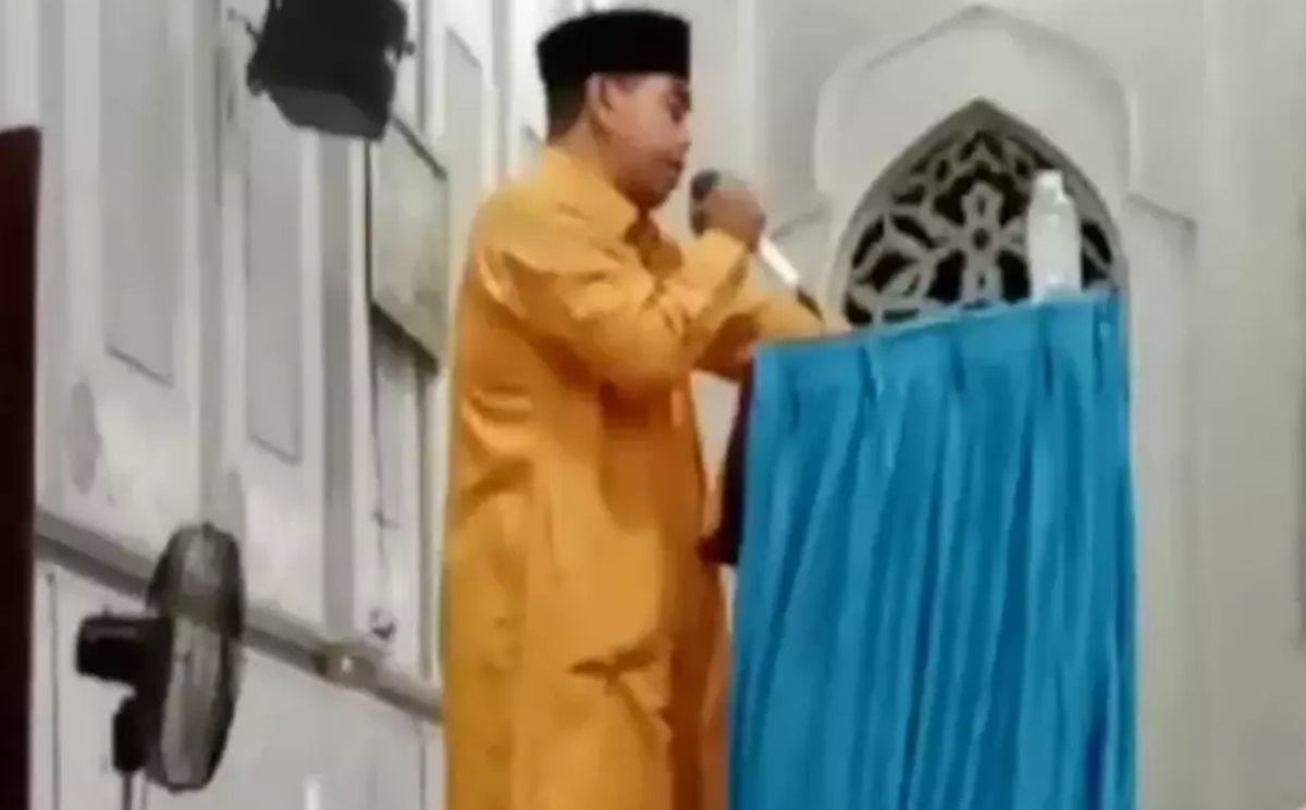 Viral! Imam Masjid Meninggal saat Baca Alquran Pada Peringatan Isa Mikraj Minggu Malam