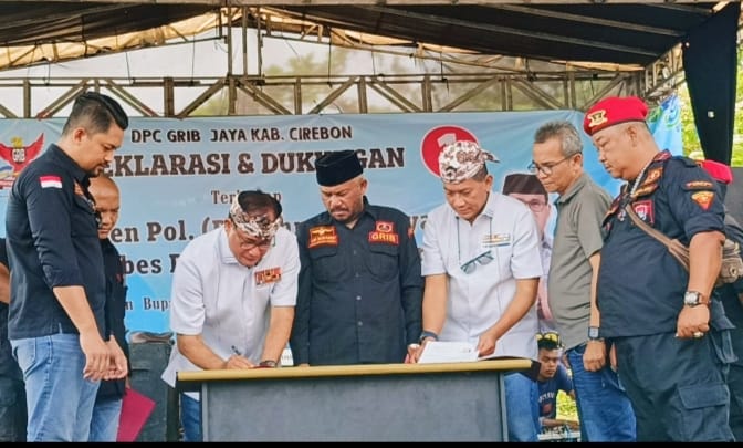 Dukungan Terus Mengalir, GRIB Jaya Siap Menangkan Pasangan RAHIM di Pilkada Kabupaten Cirebon