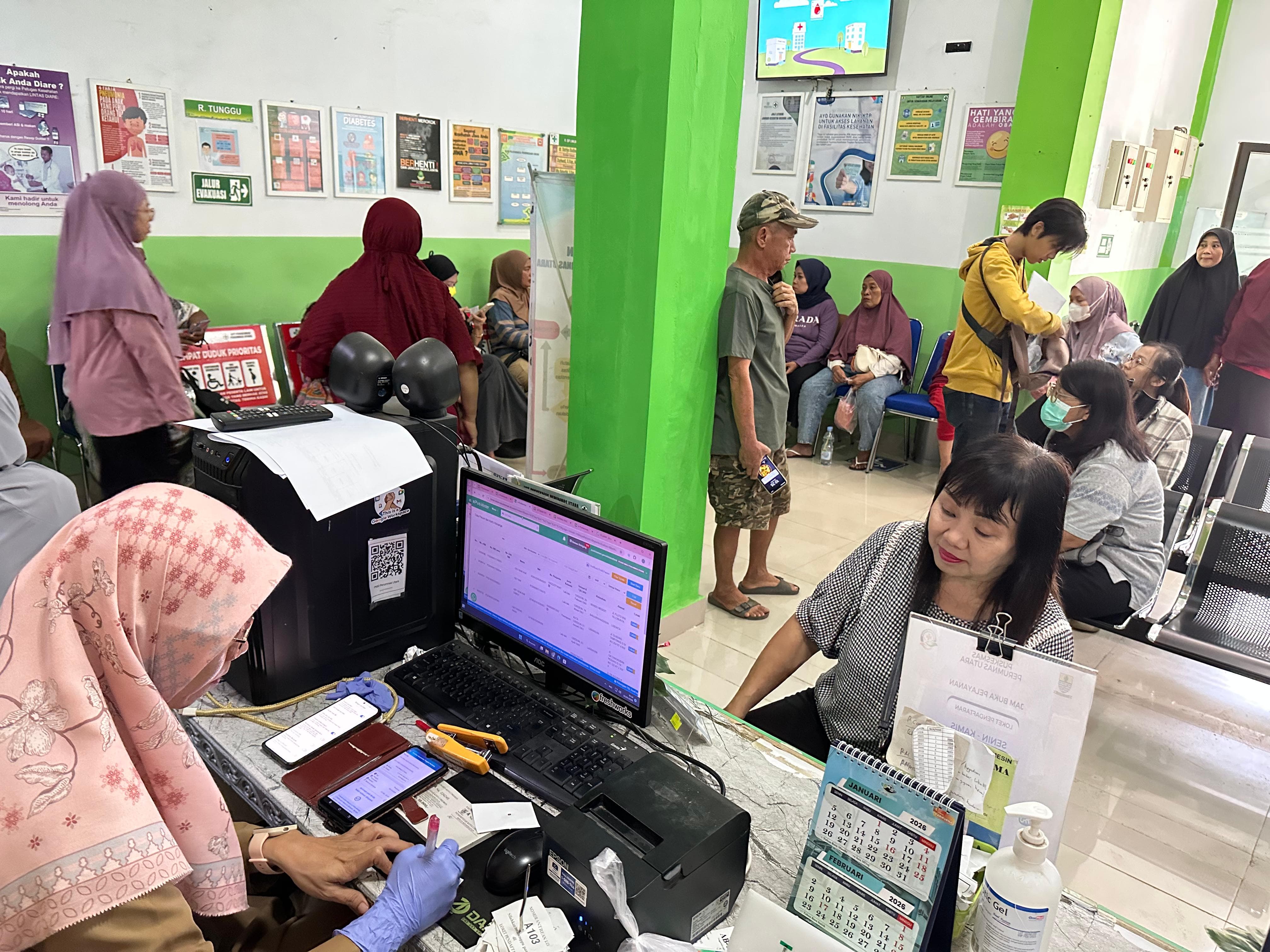 Usai Libur Nataru, Puskesmas Perumnas Utara Diserbu Pasien, Penyakit Ini Paling Banyak Dikeluhkan