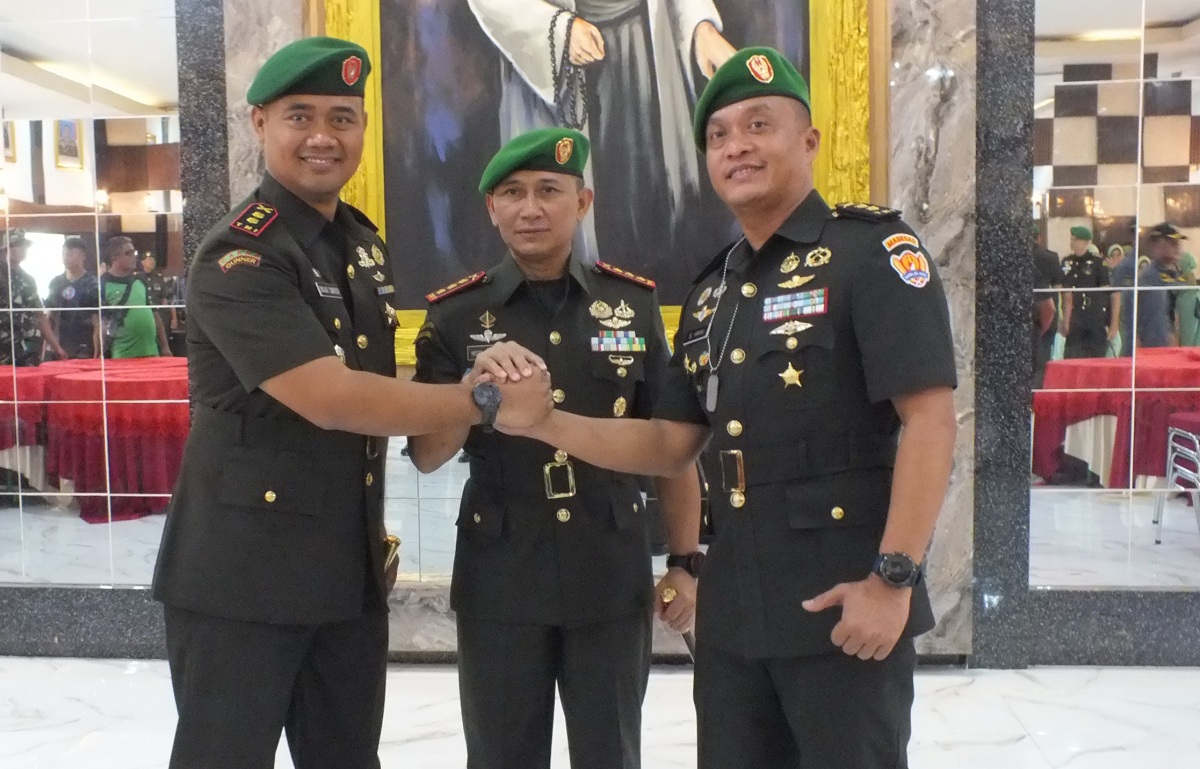 Sertijab Dandim 0614 Kota Cirebon, Letkol Drajat Resmi Menjabat