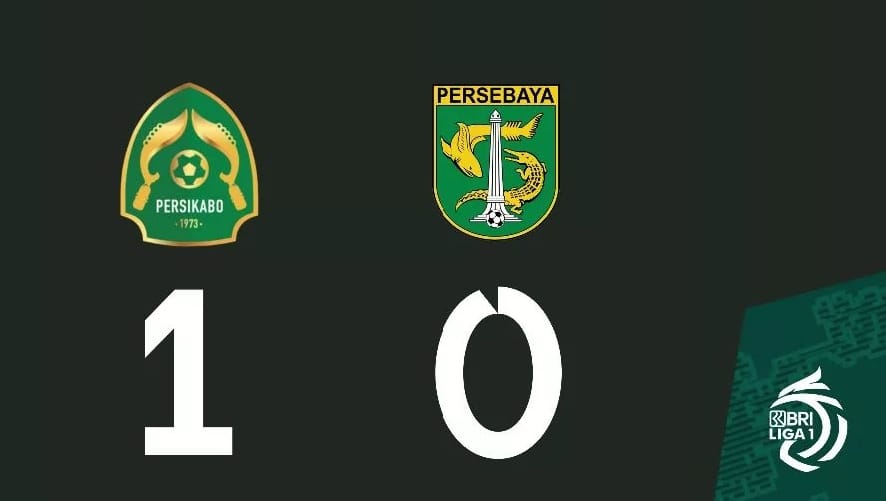 Hasil laga Liga 1 Persikabo 1973 vs Persebaya: Tuan Rumah Menang 1-0