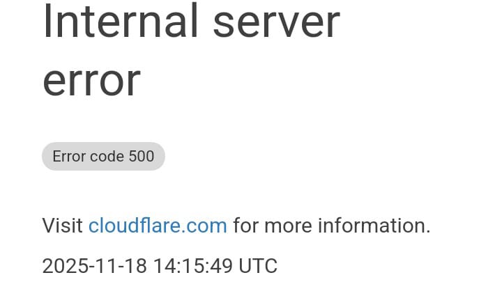 Cloudflare Error! Ribuan Website Down Serentak, Ini Penyebabnya 