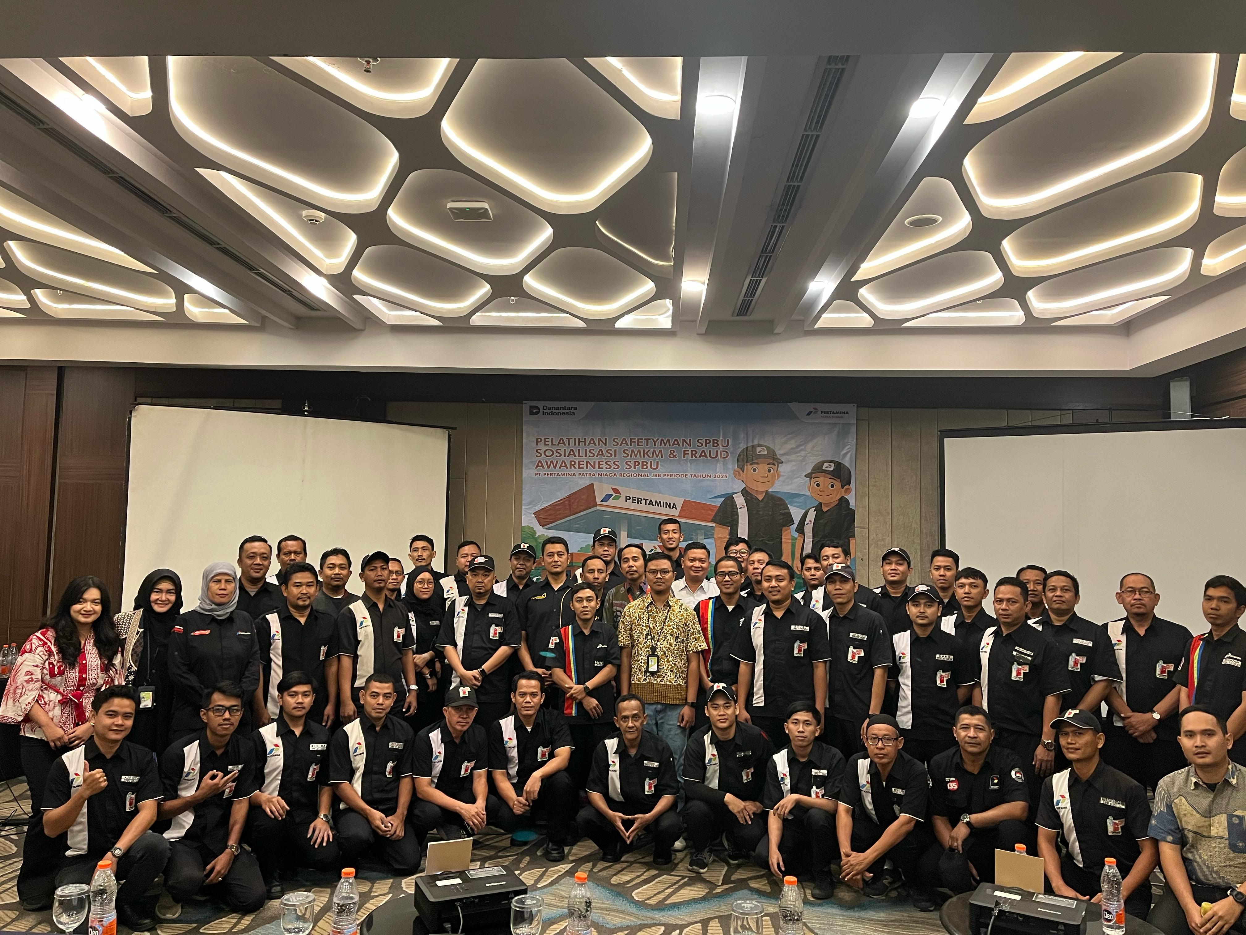 Pertamina Inisiasi Pelatihan Safety Man untuk SPBU Regional JBB sebagai Bagian Sertifikasi Pertamina Way 2.0