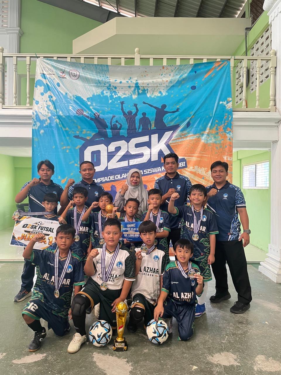 SD Islam Al Azhar 3 Cirebon Borong Juara  O2SK 