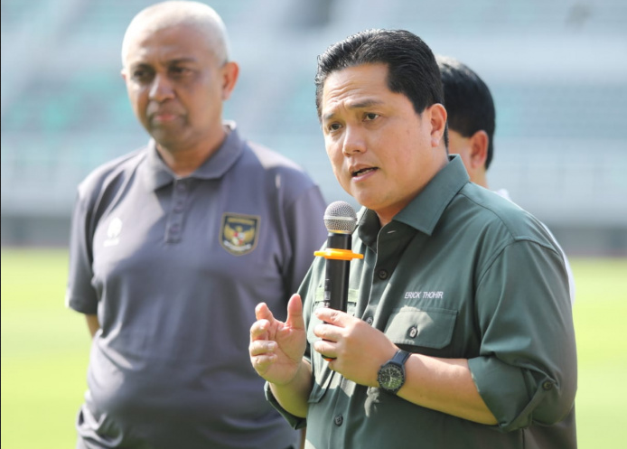 Erick Thohir Tantang Suporter Indonesia, Berani?