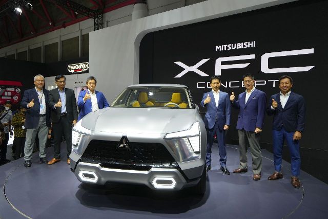 MMKSI Hadirkan Mobil Konsep Compact SUV Mitsubishi XFC Concept di IIMS 2023