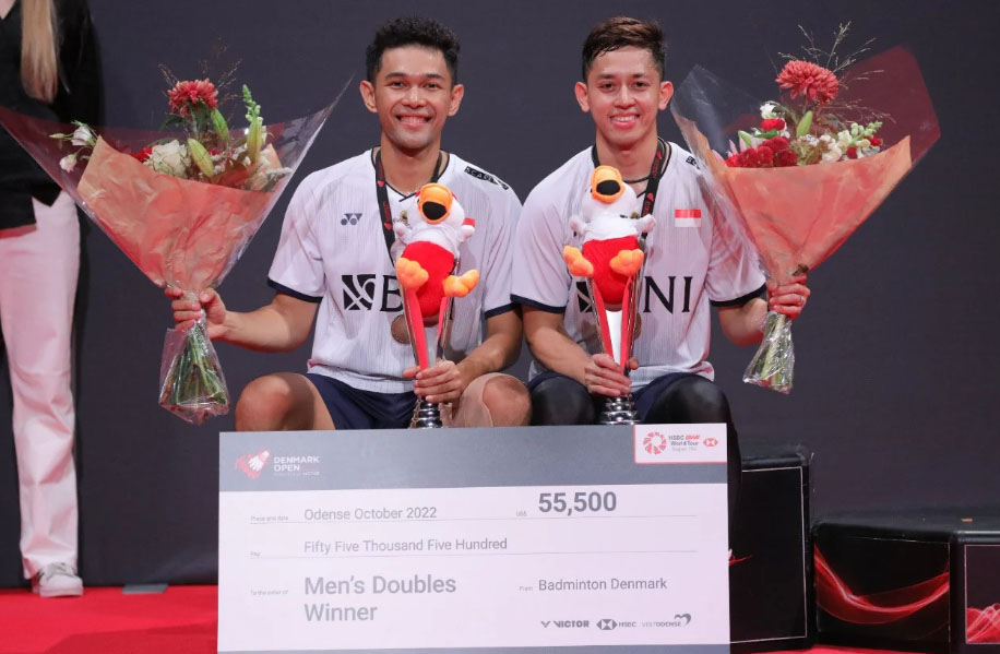 Rekap Denmark Open 2022: Fajar/Rian Juara, China Borong 4 Gelar