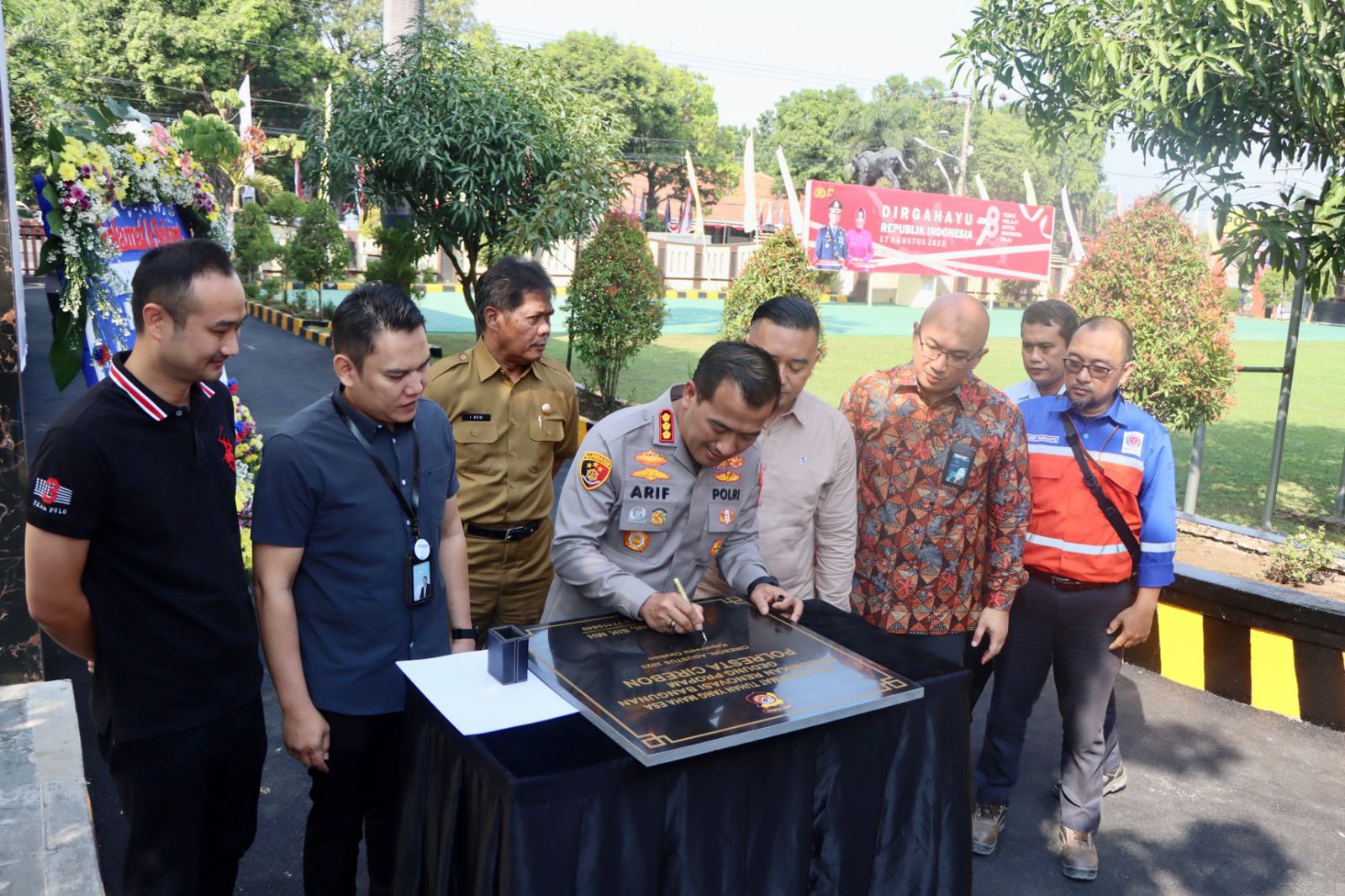 Kapolresta Cirebon Resmikan Renovasi Gedung Propam Polresta Cirebon