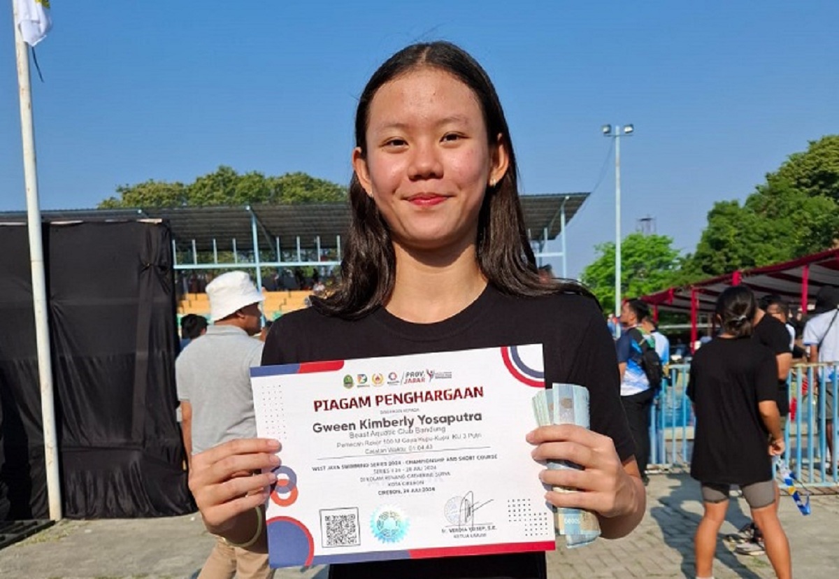 Sejarah Unik Tercipta, Bocah 13 Tahun Pecahkan Rekor Catherine Surya di Kolam Catherine Surya