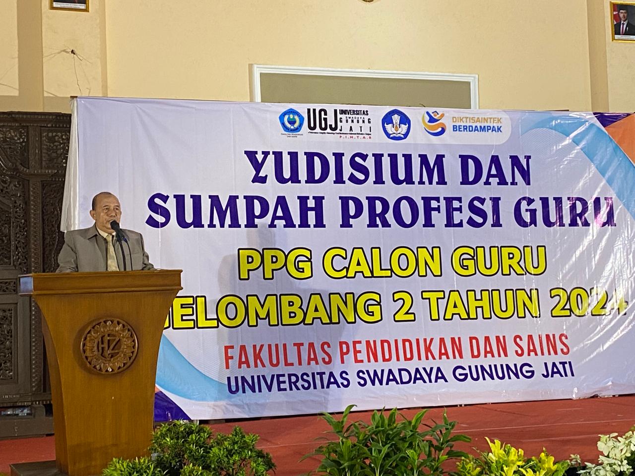 FPS UGJ Gelar Yudisium dan Sumpah Profesi Guru PPG 
