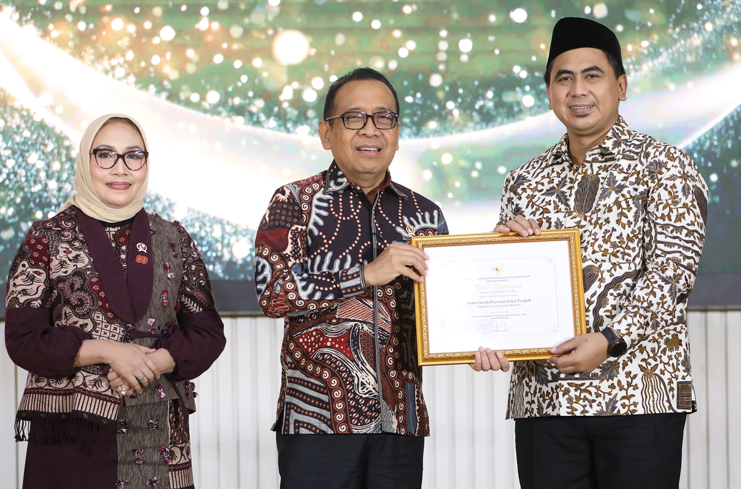 Empat Tahun Berturut-Turut, Jateng Kembali Diganjar Penghargaan Provila