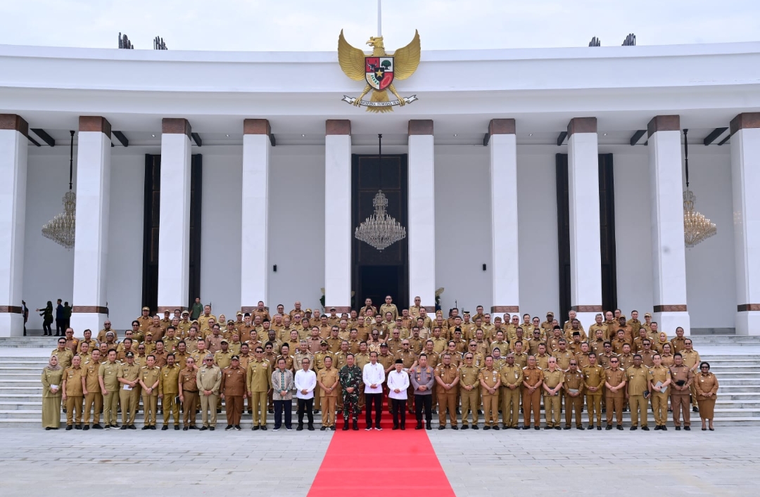 Momen Bersejarah, Pj Wali Kota Cirebon Hadiri Pertemuan dengan Jokowi  di IKN