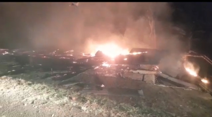 Kebakaran di Desa Dukuh Dalem Japara Sehingga Ribuan Ekor Ayam Mati Terpanggang