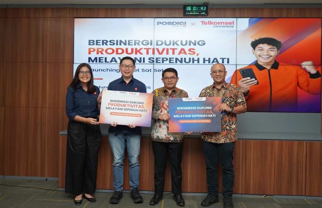 Telkomsel dan PosDigi Luncurkan Paket Sat Set Pos, Harga Mulai Rp12 Ribu