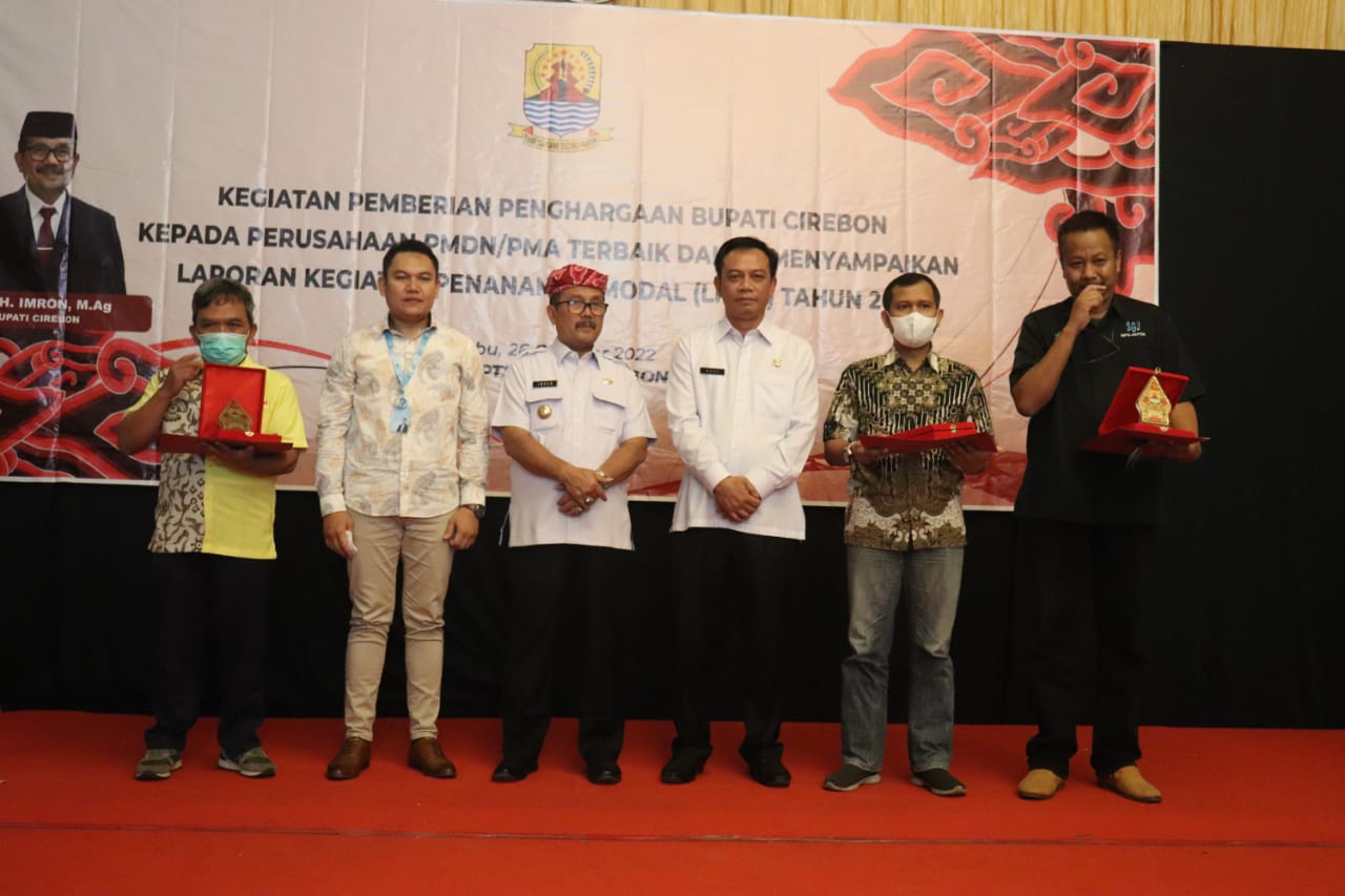 Apresiasi Terhadap Investor yang Tepat Waktu Laporkan LKPM, Pemerintah Kabupaten Cirebon Beri Penghargaan