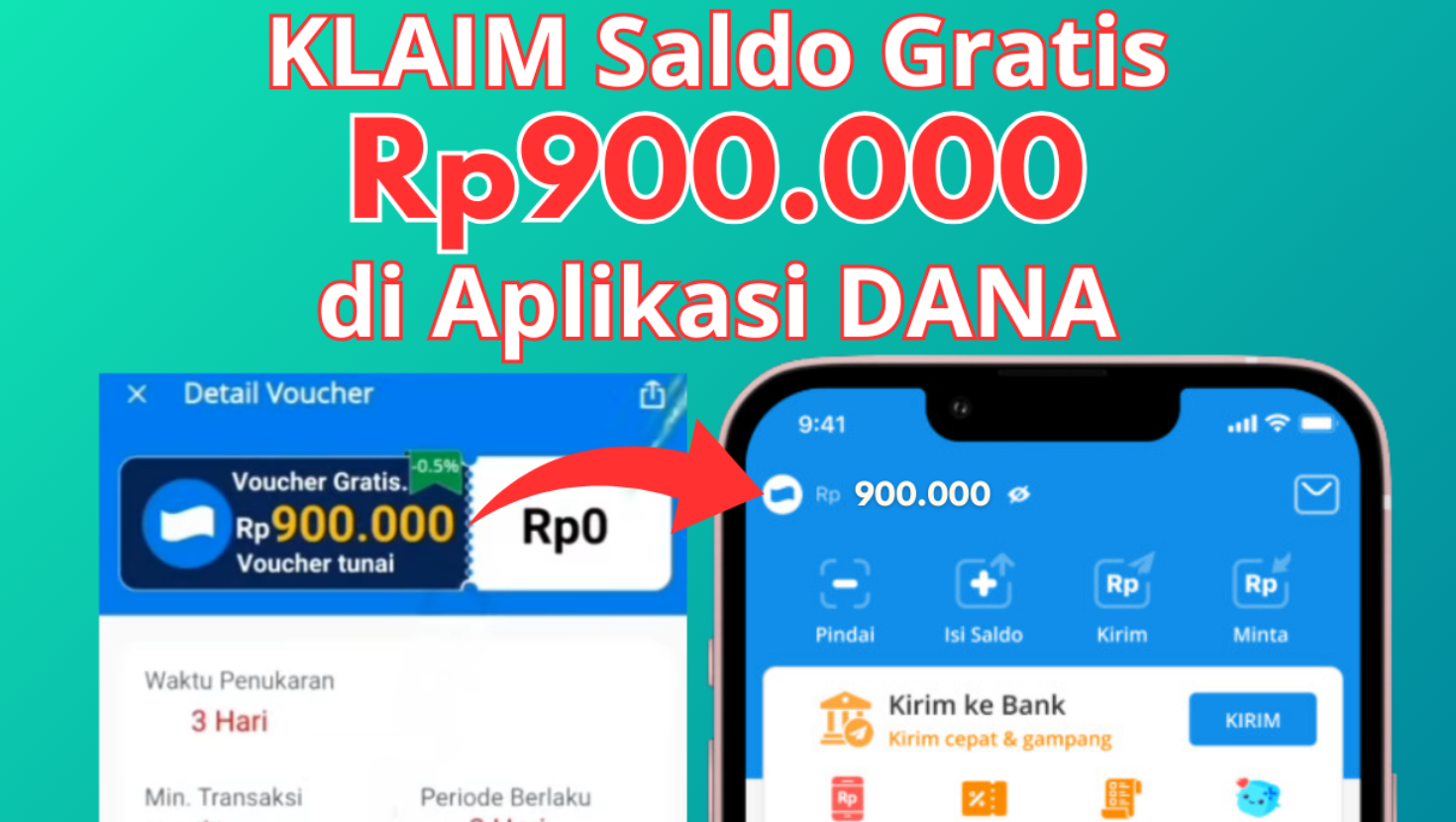 Siapa Mau Dapat Saldo DANA Gratis Langsung Cair Rp866.155 ke Dompet Digital? Cek Notifikasi, Ini Caranya!