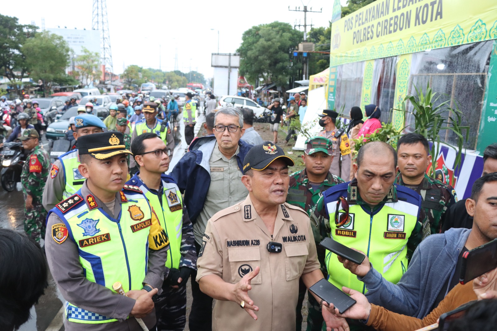 Wali Kota Cirebon Angkat 2 Jempol Atas Kinerja Polres Cirebon Kota dalam Operasi Ketupat Lodaya 2023