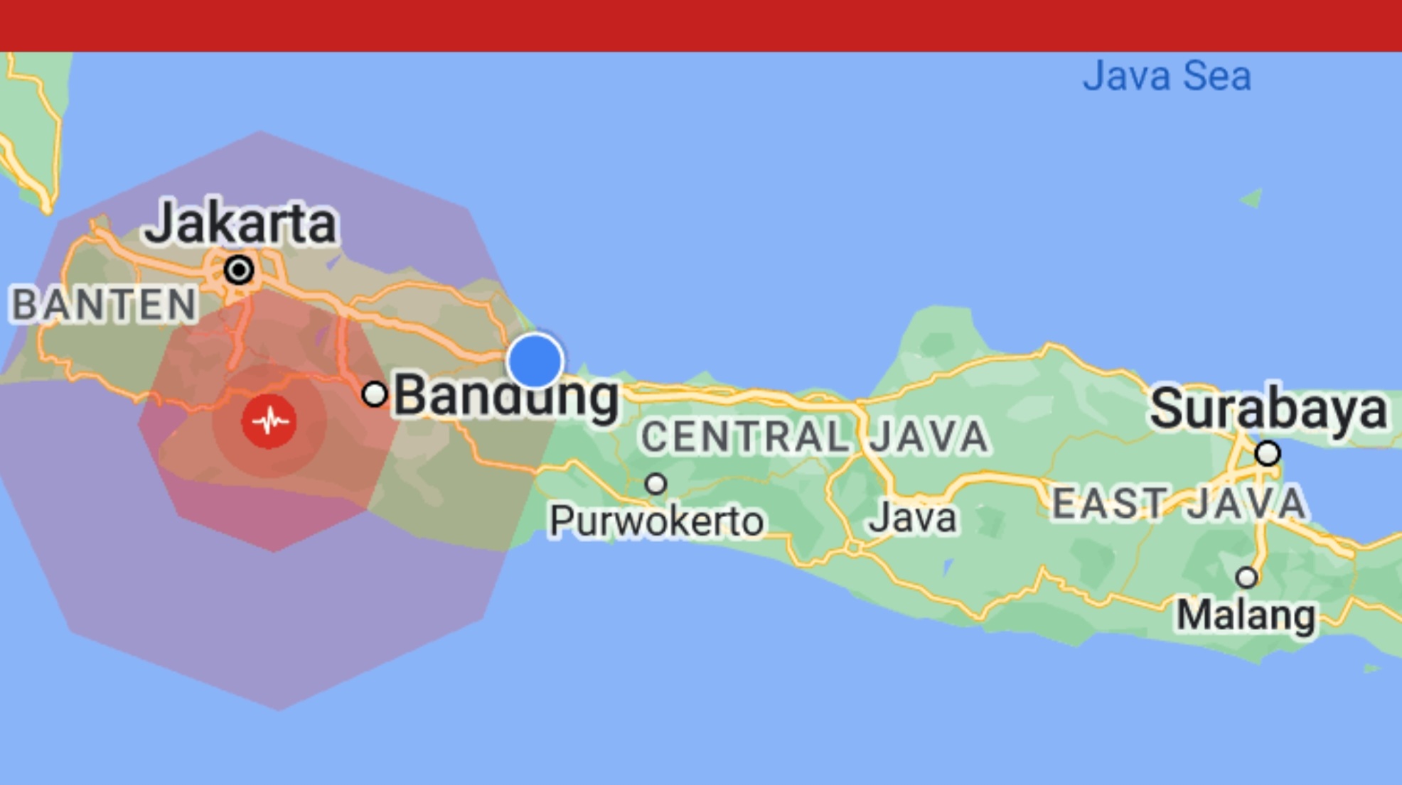 BREAKING NEWS: Gempa Bumi Kota Sukabumi Hari Ini, BMKG: Magnitudo 5,8