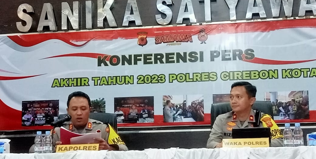 Inilah Capaikan Kinarja Polres Cirebon Kota  Selama 2023