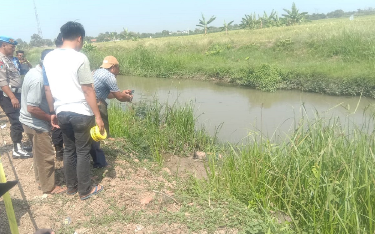 Indramayu Geger dengan Penemuan Jenazah ABG di Sungai Irigasi, Tubuh Penuh Luka