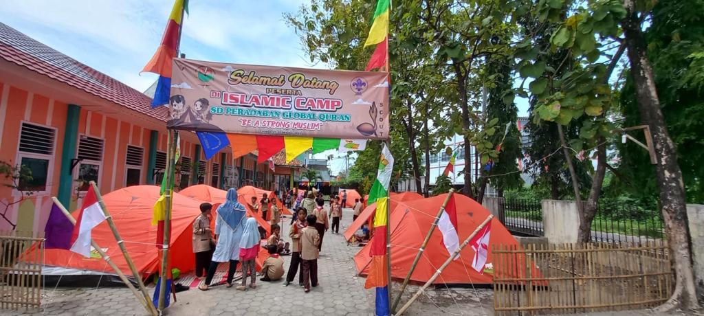 SD Peradaban Global Quran Menggelar Islamic Camp 2022