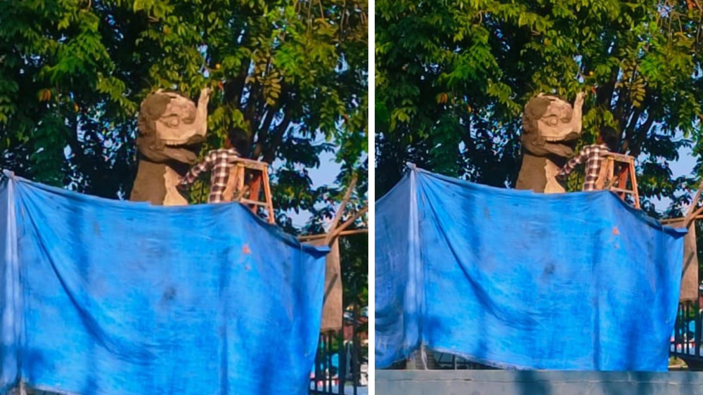 Monumen Replika Paksi Naga Liman Dikritik Sejarawan Cirebon, Bakal Demo Tanggal 3 Juni