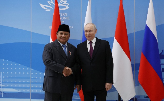 Prabowo Tegaskan Rusia Mitra Penting Indonesia, Putin Sebut RI Mitra Kunci di Asia-Pasifik