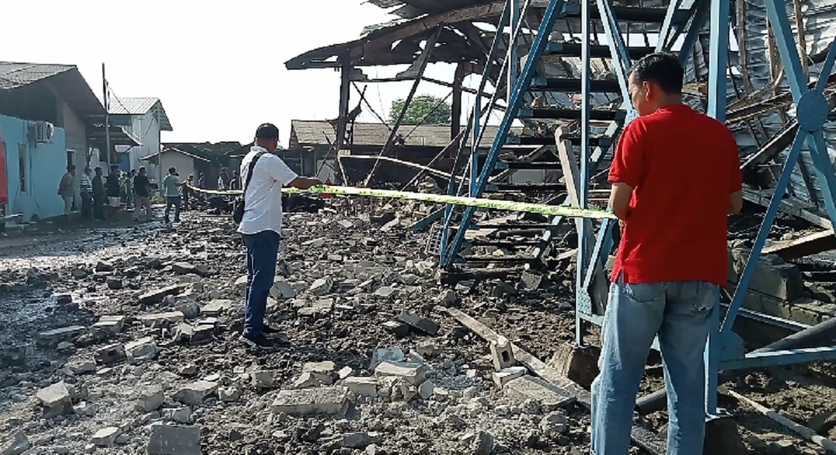 Penyebab Kebakaran Pabrik Rotan PT Indigo Sejahtera Mandiri di Plumbon Cirebon, Begini Keterangan Polisi