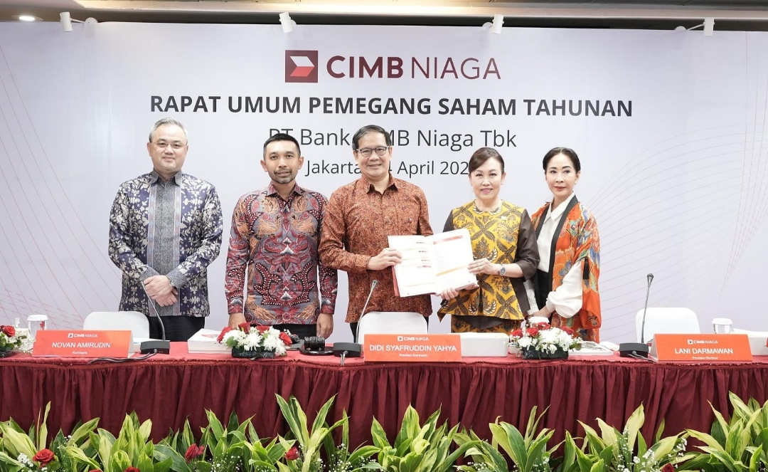 Hasil RUPST, CIMB Niaga Bagikan Dividen Rp3,9 Triliun