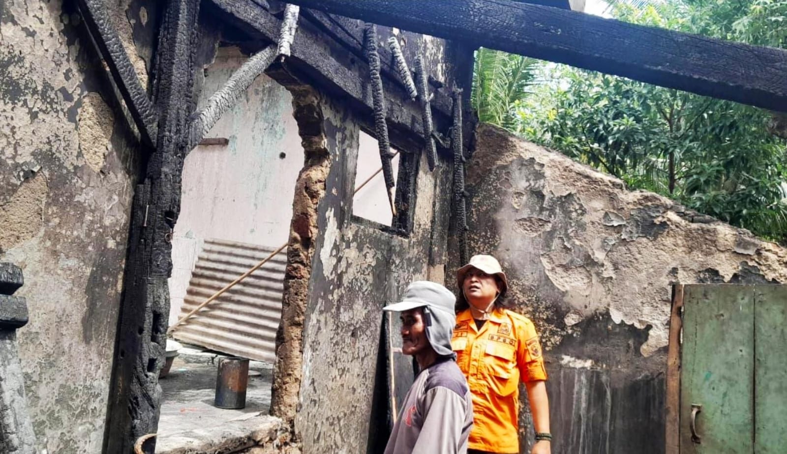 Kebakaran Rumah di Cibingbin Kuningan, Dapur dan Gudang Hangus Dilalap Api