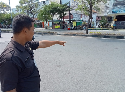Sepeda Motor vs Ontel, Kecelakaan di Jalan Cipto Kota Cirebon Pagi Ini, Seorang Kakek Terluka di Kepala