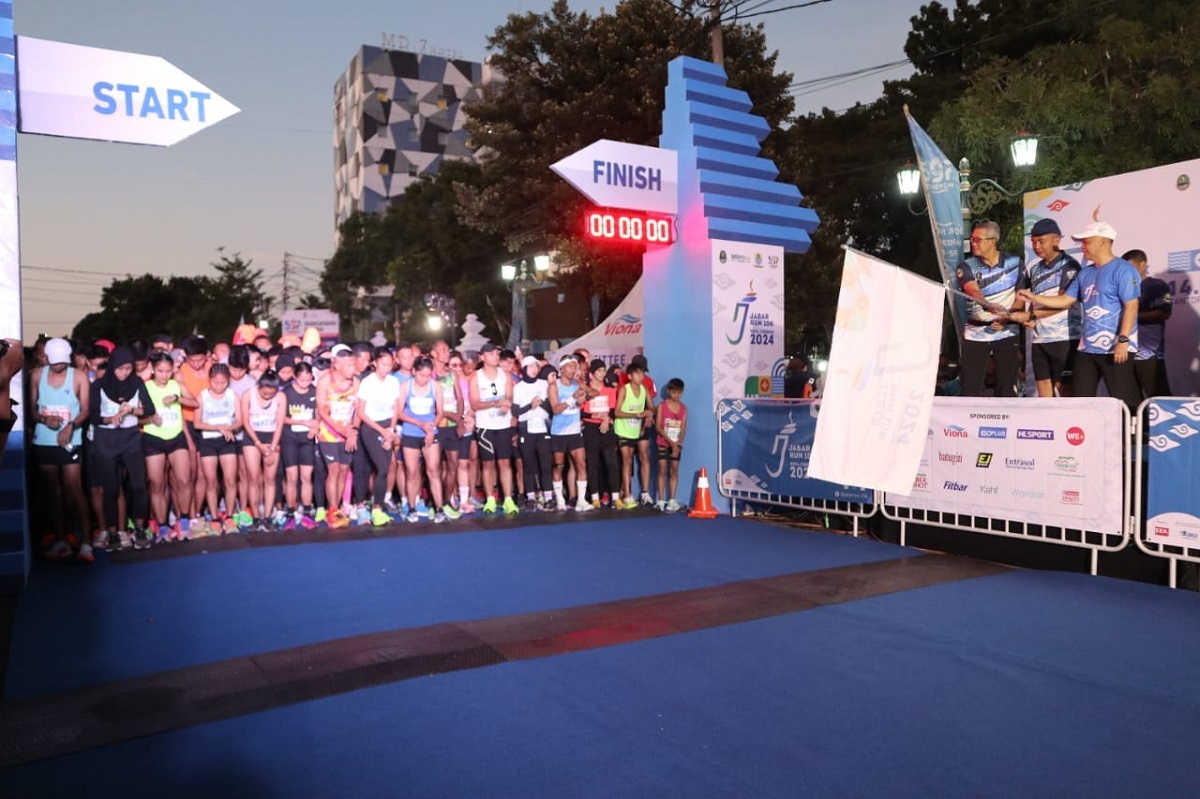 Jabar Run 10K Diikuti Ribuan Pelari, Olahraga Sekaligus Penggerak Ekonomi