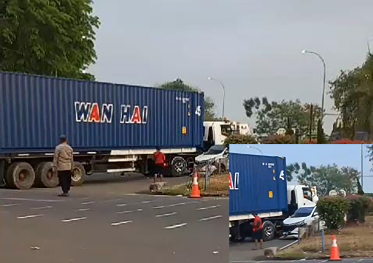 Kecelakaan Beruntun di Plumbon Cirebon, Pengemudi Truk Kontainer Diduga Mengantuk