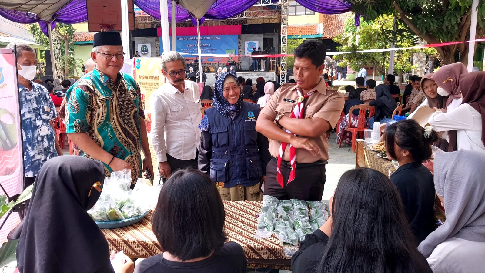 SMAN 5 Kota Cirebon Gelar Expo P4 Bertemakan Kearifan Lokal Budaya 