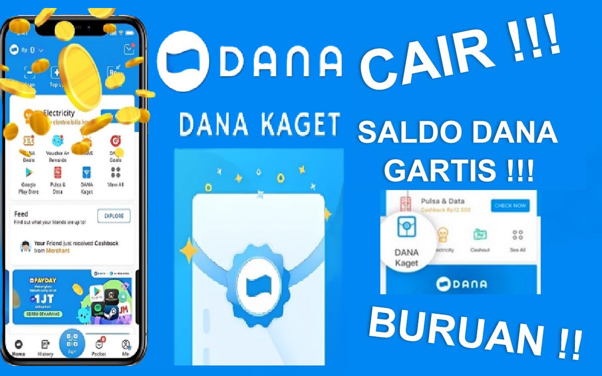 Selamat! Saldo Dana Rp375.000 Telah Masuk E-Wallet DANA Anda! Cek di Sini untuk Klaim DANA Kaget Hari Ini!