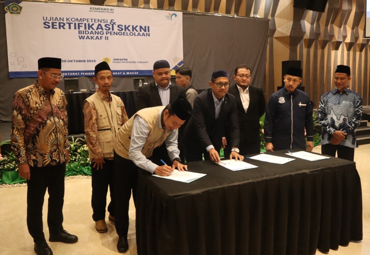 Yayasan Harapan Robbani Terima SK Lembaga Amil Zakat dari Kemenag RI