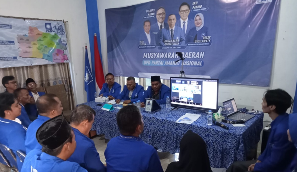 PAN Tancap Gas! Zulhas Buka Musda Serentak, Cirebon Bentuk Tim Formatur 2025–2030