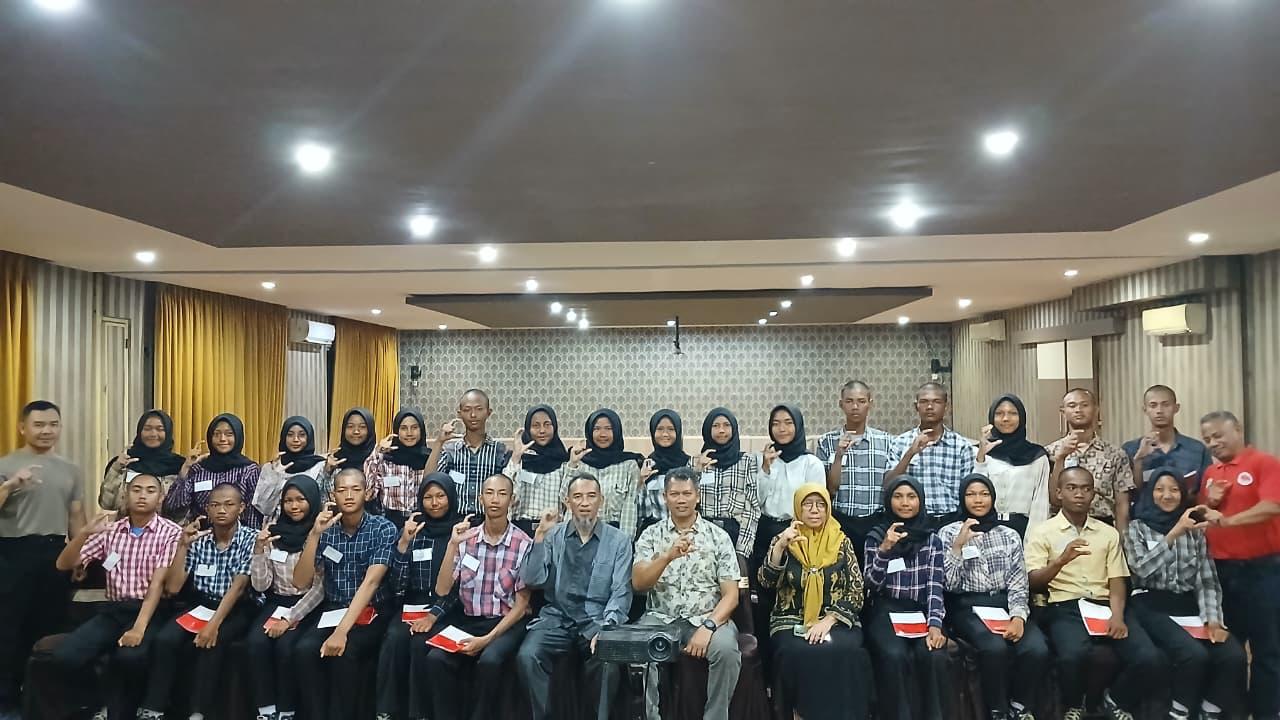 D3APPKB Bersama Paskibraka Kota Cirebon Kampanyekan Cegah Bullying