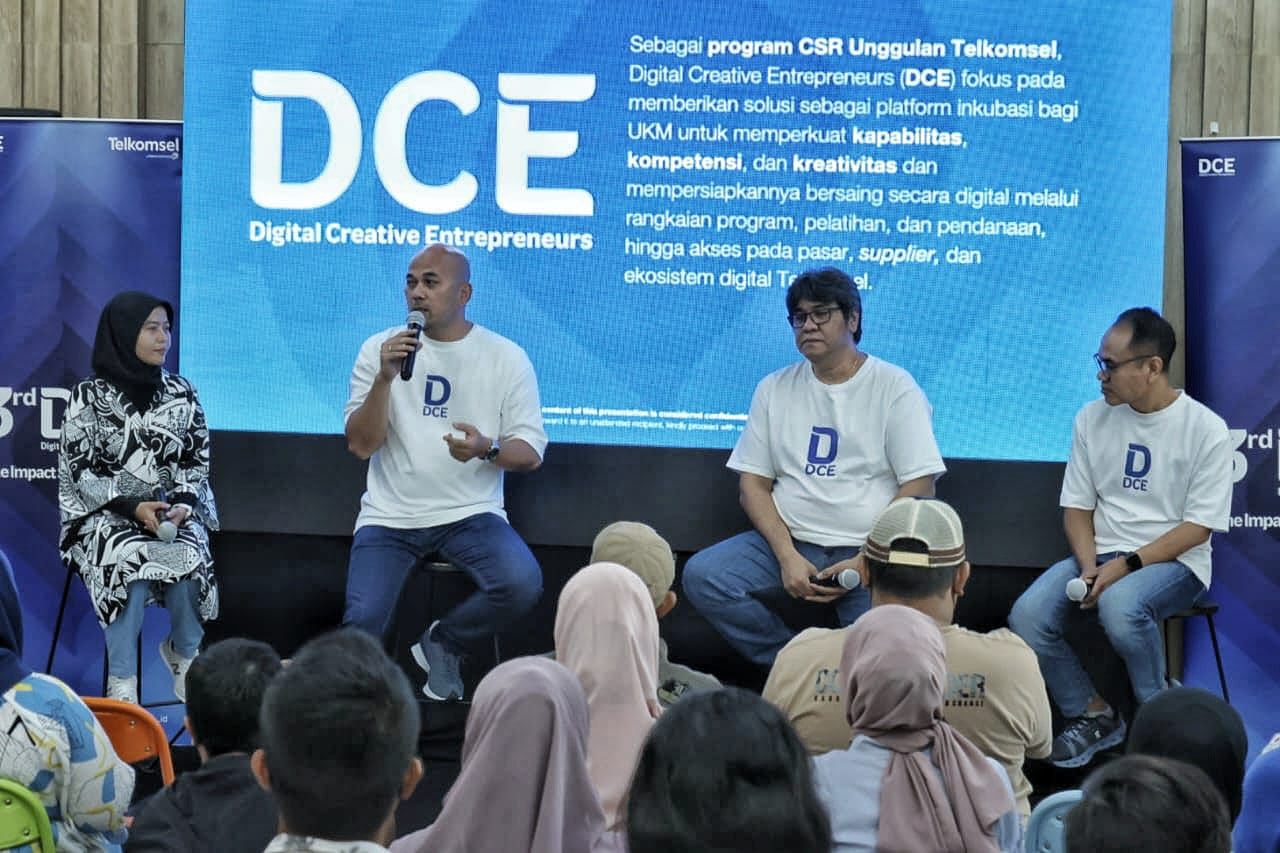 Telkomsel Dorong Kemajuan UKM Indonesia Lewat Lokakarya 3rd DCE