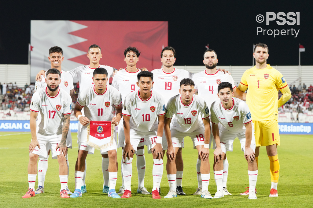 Kick-Off China vs Indonesia Dimulai, Eliano Reijnders Dicoret, Dimas Drajad Masuk Starting Line Up 