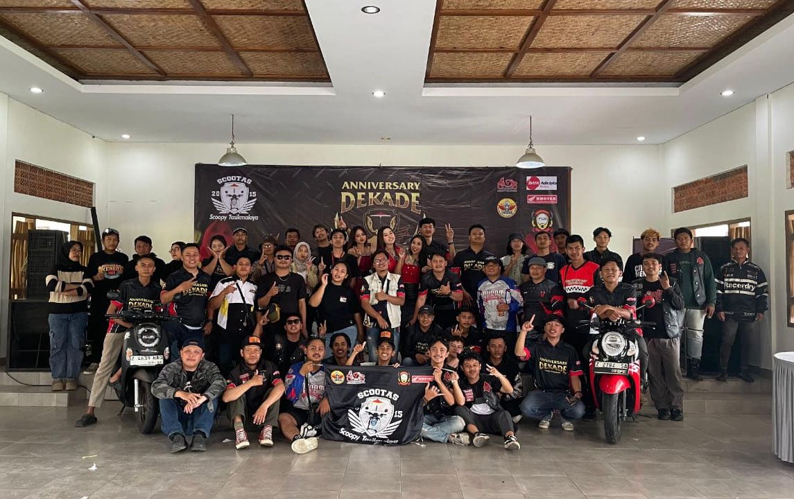 Anniversary 1 Dekade Scoopy Tasikmalaya 'Satu Dekade, Bersama Satu Hati'
