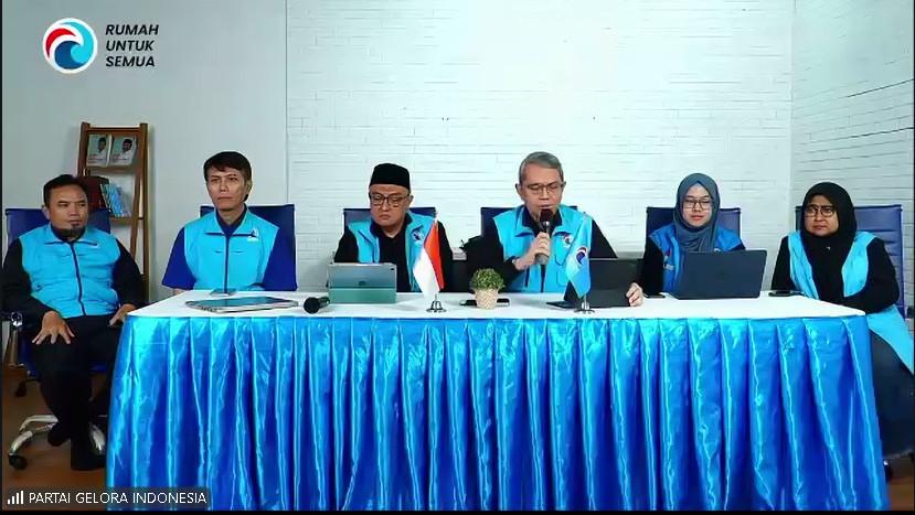 Partai Gelora Luncurkan Program Nasional Rekruitmen 1,5 Juta Anggota