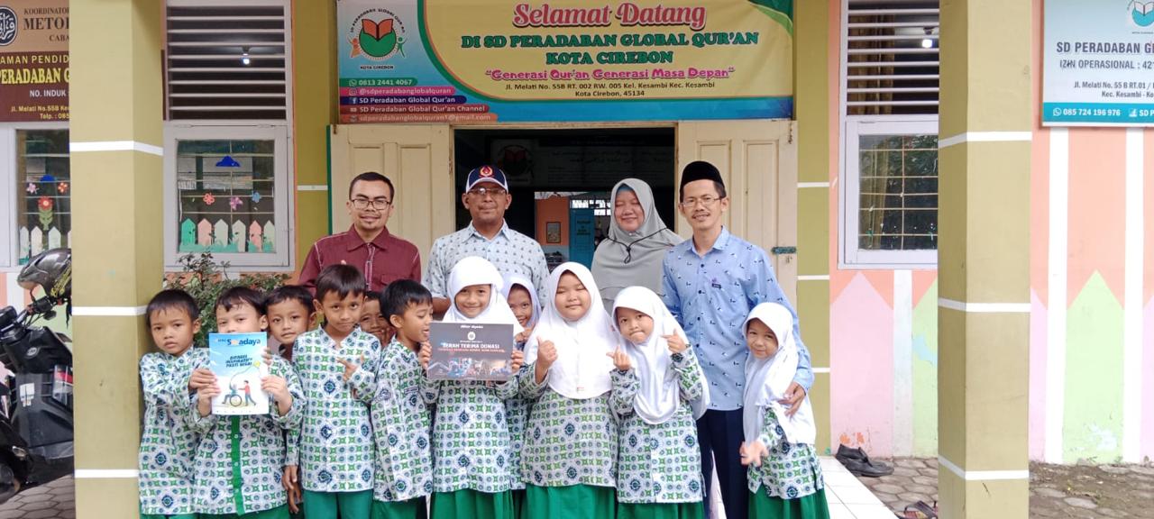 SD Peradaban Global Quran Cirebon Berhasil Galang Donasi untuk Korban Gempa Cianjur 